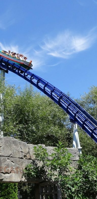 Achterbahn im Europapark Achterbahn im Europapark